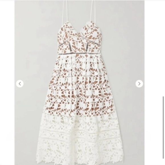 Self Portrait Azalea Lace Dress - Picture 5 of 6
